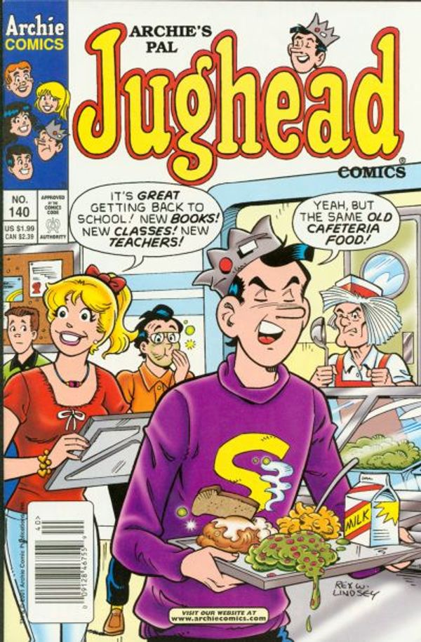 Archie's Pal Jughead Comics #140