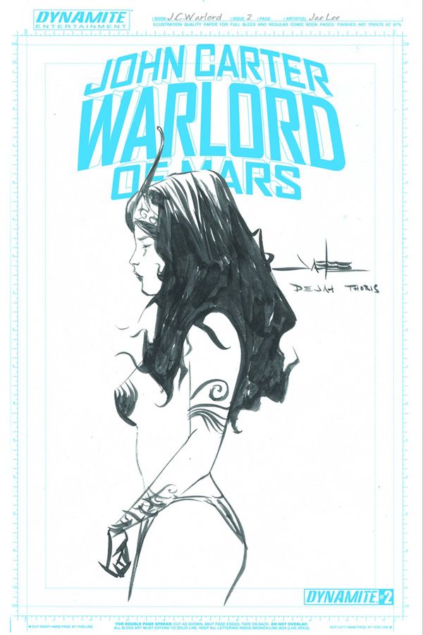 John Carter, Warlord of Mars #2 (30 Copy Lee Artboard Cover)