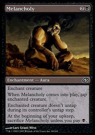 Melancholy (Planar Chaos) Trading Card