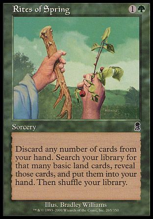 Rites of Spring (Odyssey) Trading Card