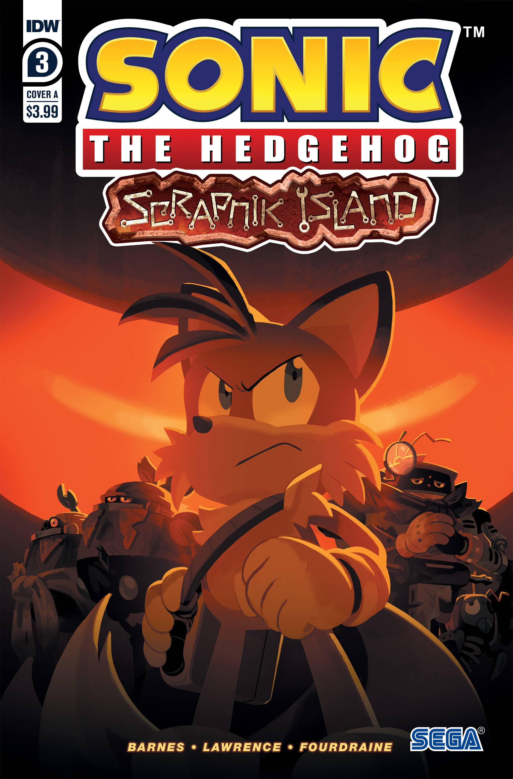 Sonic the Hedgehog: Scrapnik Island #3 Comic