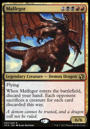 Malfegor (Iconic Masters) Trading Card