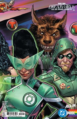 Justice League Dream Girls A DC Pride Event #4 (Cvr B Phil Jimenez Connecting Card Stock Variant)