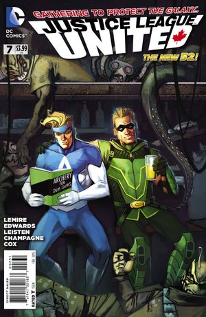 Justice League United #7 (Variant Cover)