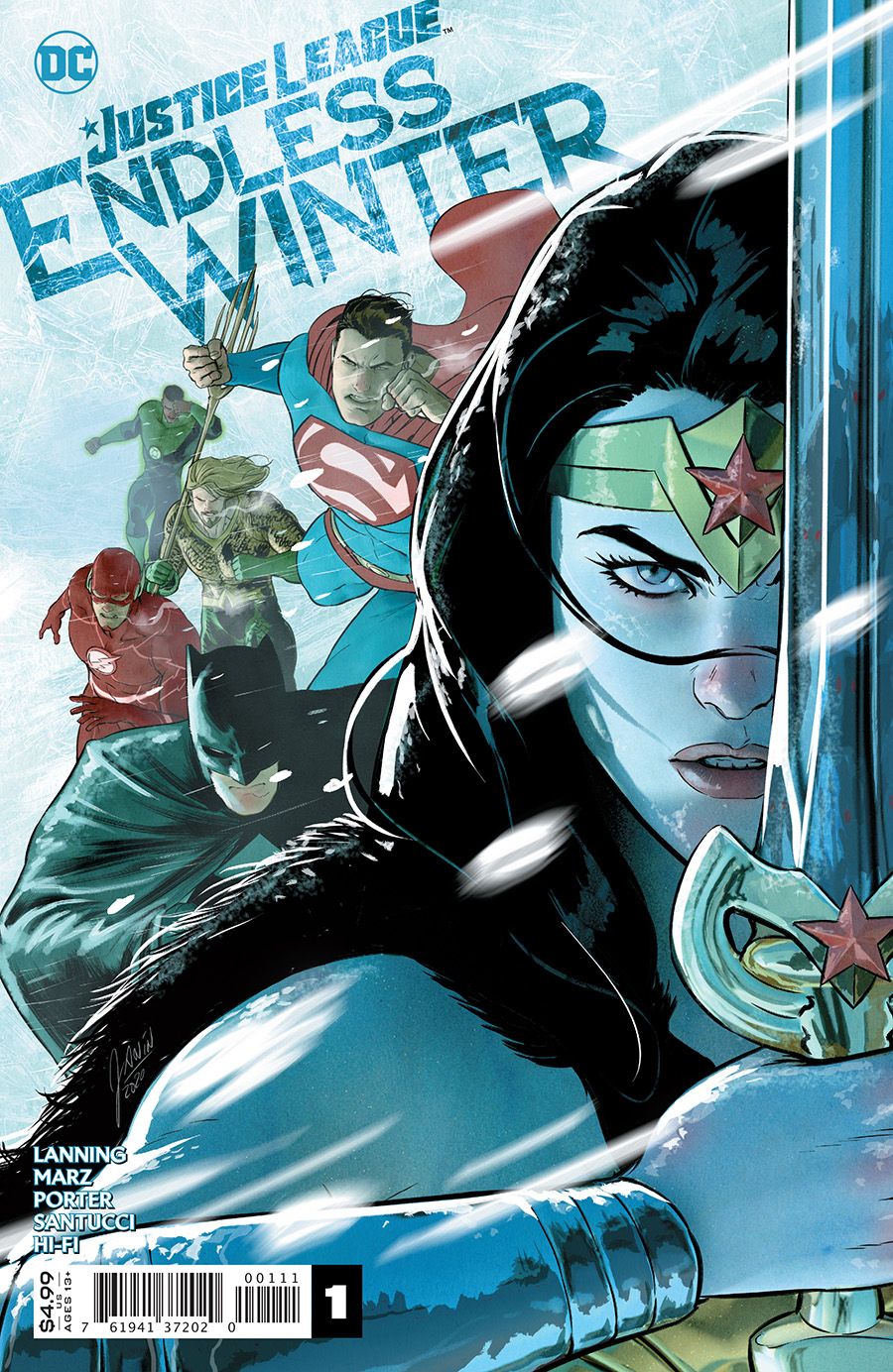 Justice League: Endless Winter Comic