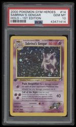 Sabrina's Gengar (14/132) - Gym Heroes (1st Edition)