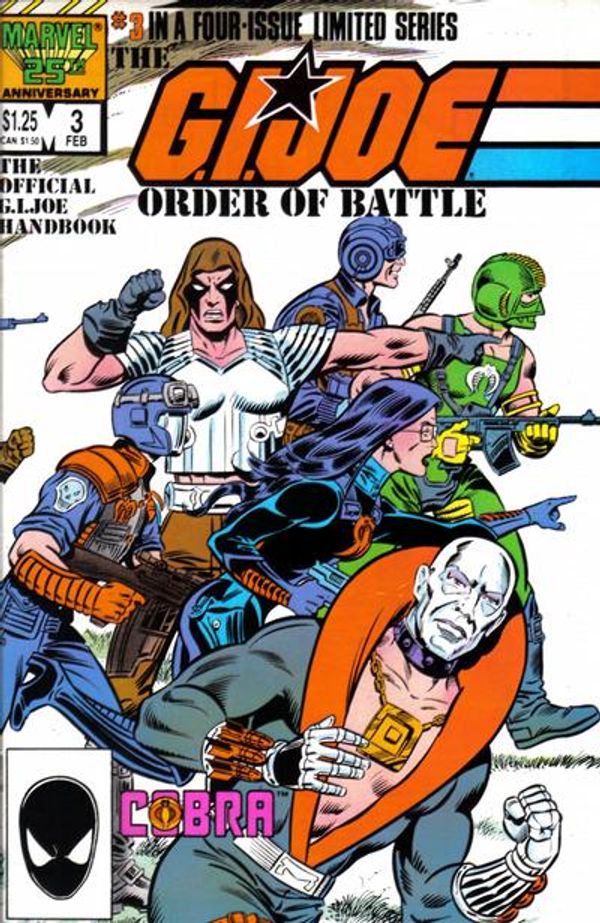 G.I. Joe Order Of Battle, The #3