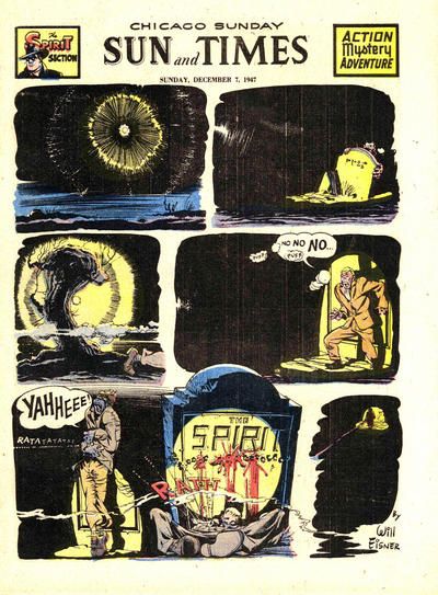 Spirit Section #12/7/1947 Comic