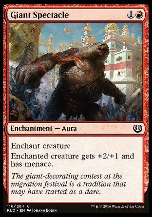 Giant Spectacle (Kaladesh) Trading Card