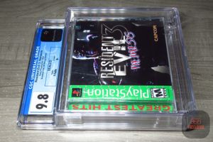 CGC 9.8 A+ - Resident Evil 3: Nemesis GREATEST HITS PlayStation 1, PS1 2002 NEW!