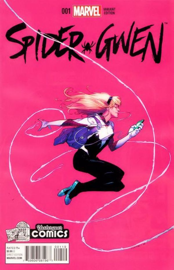 Spider-Gwen #1 (Jerome Opena Yesteryear Comics Exclusive Variant Cover)