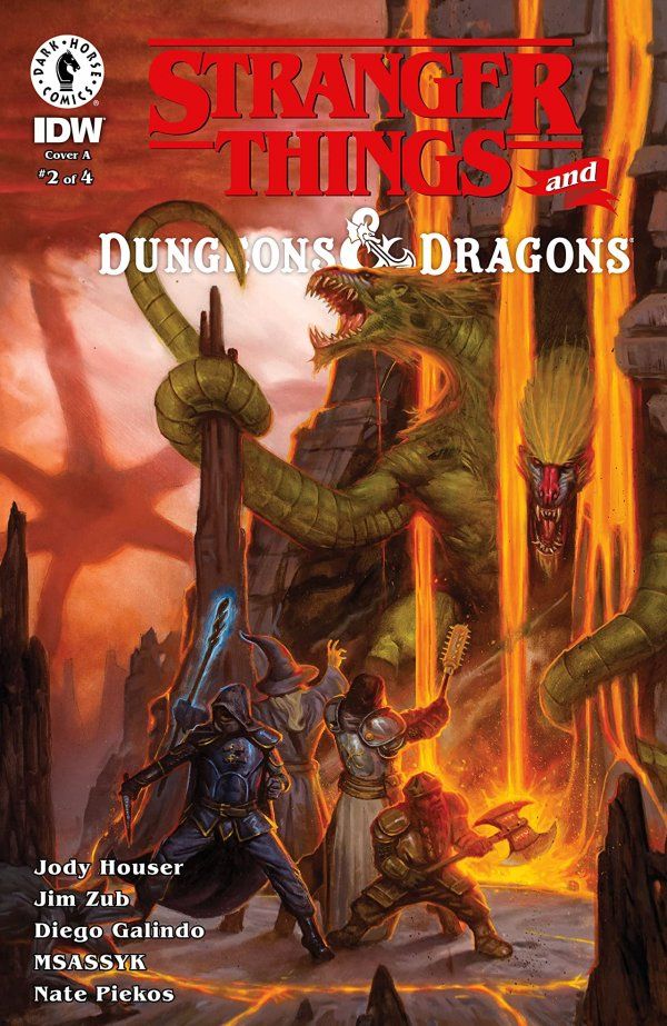 Stranger Things and Dungeons & Dragons #2 Comic