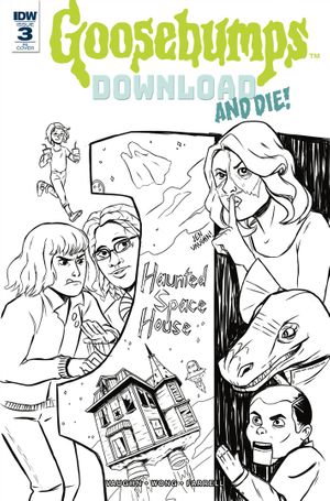 Goosebumps Download & Die #3 (10 Copy Cover)
