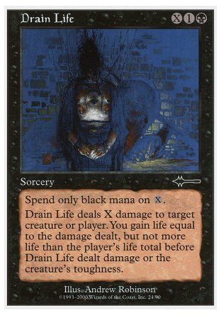 Drain Life (Beatdown) Trading Card