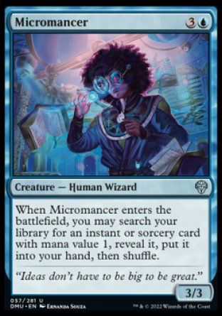 Micromancer (Dominaria United) Trading Card