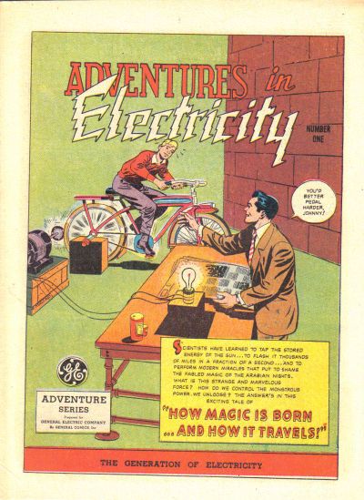 Adventures in Electricity #1 Comic