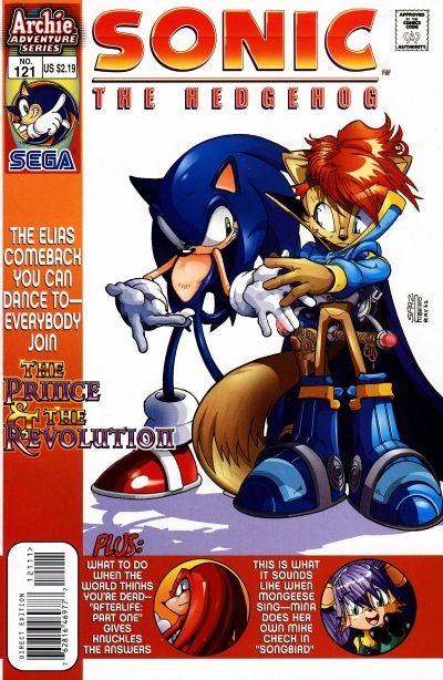 Sonic the Hedgehog #121 Comic