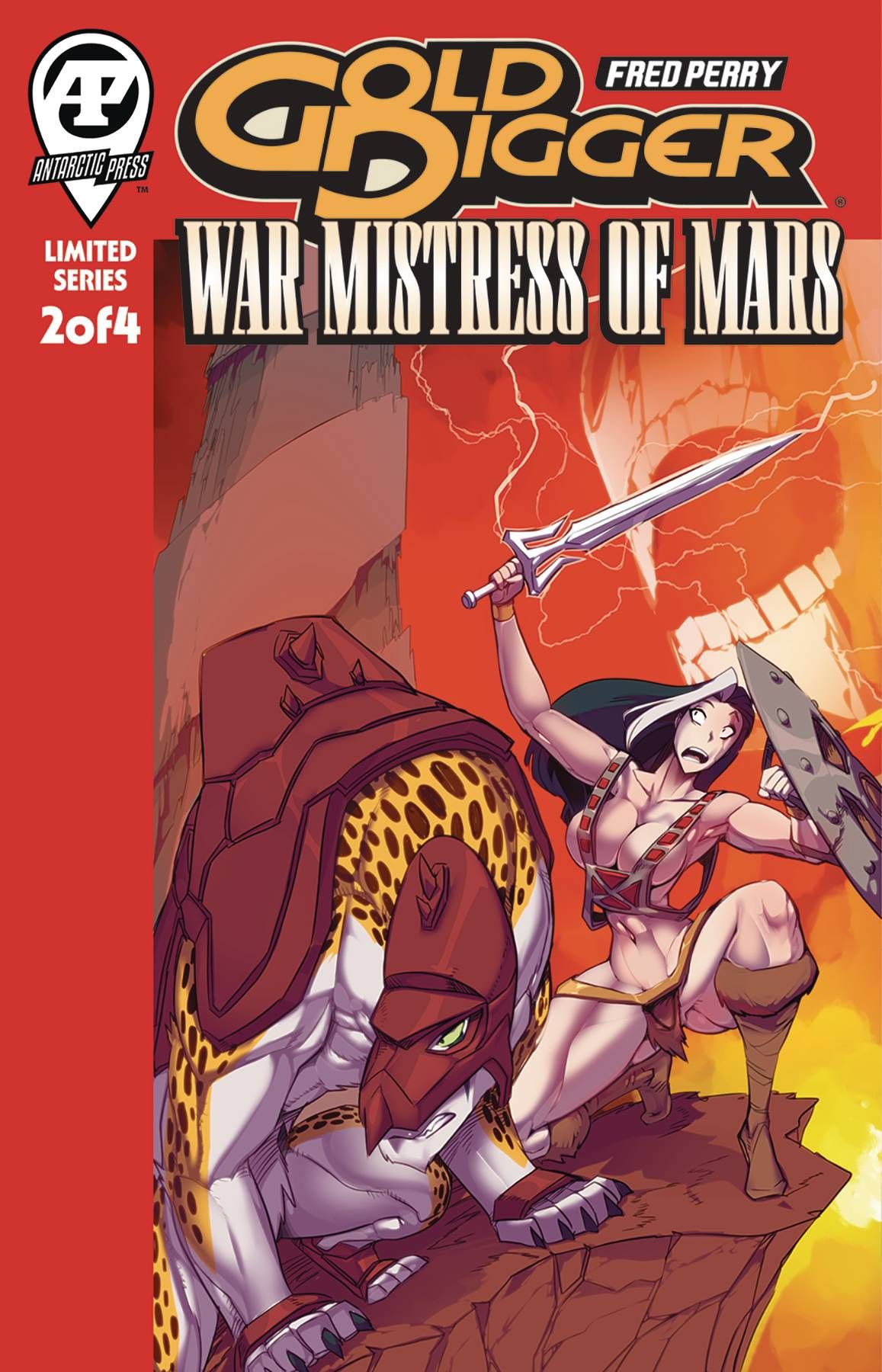 Gold Digger War Mistress Of Mars #2 Comic