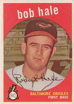 Bob Hale 1959 Topps #507 Sports Card