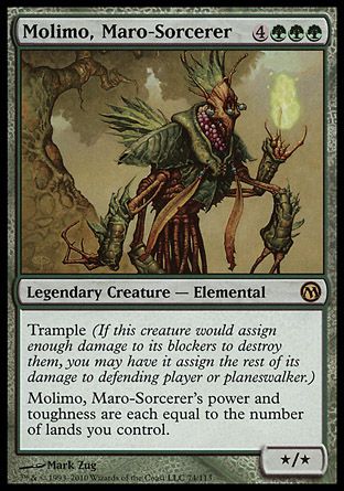 Molimo, Maro-Sorcerer (Duels of the Planeswalkers) Trading Card