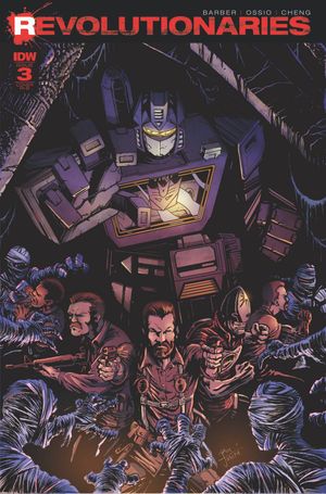 Revolutionaries #3 (Ron Joseph Soundwave Variant)