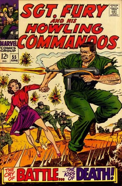Sgt. Fury And His Howling Commandos #55 Comic