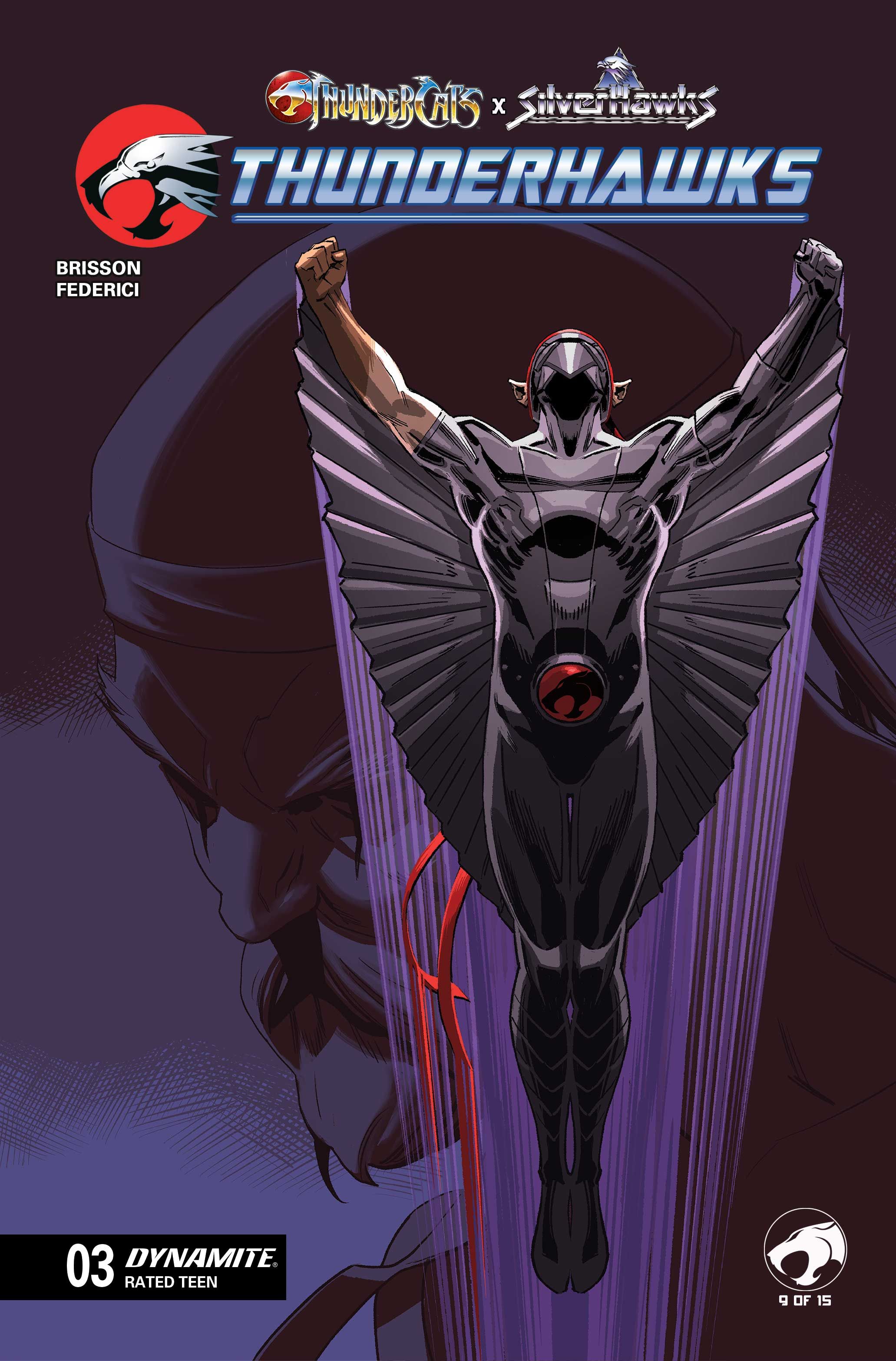 Thundercats X Silverhawks Thunderhawks #3 (Cvr C Marco Failla Variant) Comic