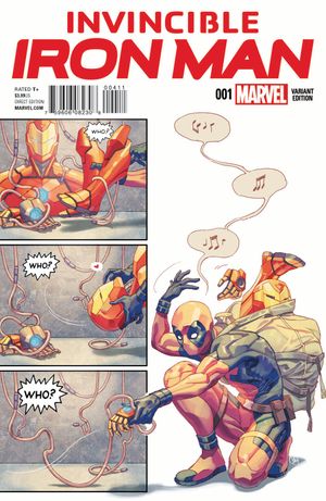 Invincible Iron Man #1 (Party Variant)