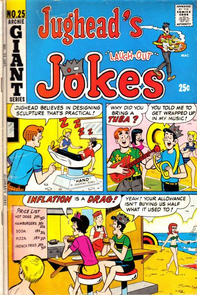 Jughead's Jokes #25 Comic