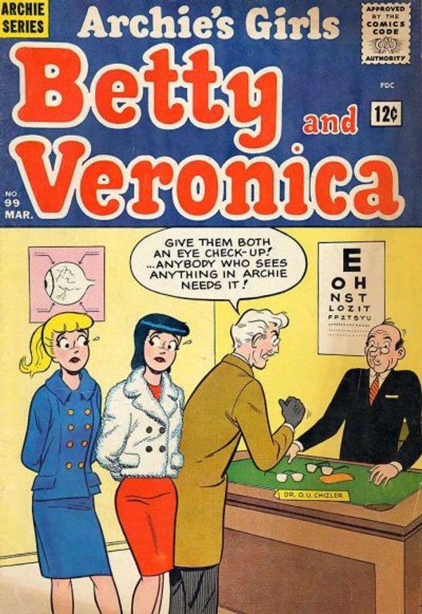 Archie's Girls Betty and Veronica #99