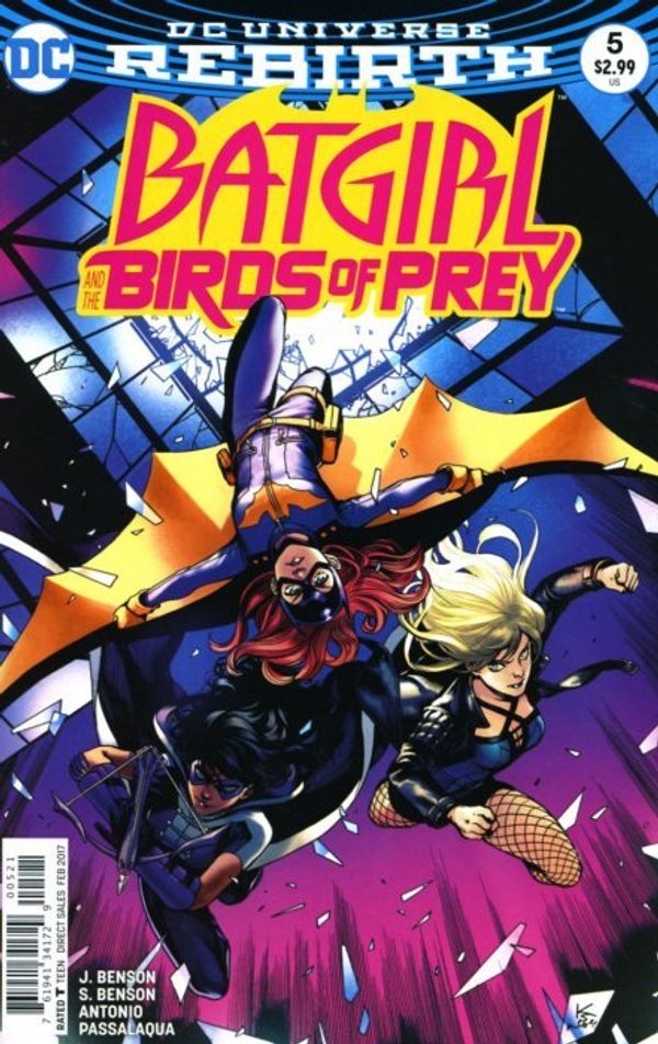 Batgirl & the Birds of Prey #5 (Variant Cover)