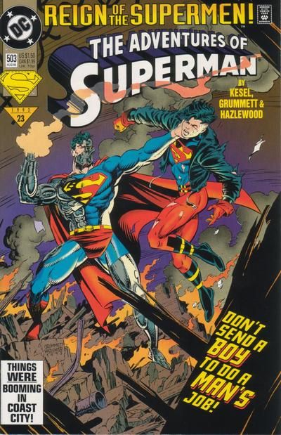 Adventures of Superman #503 Comic