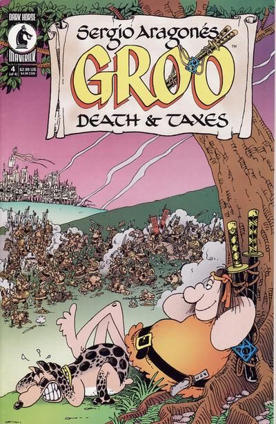 Sergio Aragones Groo: Death & Taxes #4 Comic