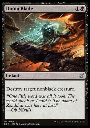 Doom Blade (Nissa vs. Ob Nixilis)