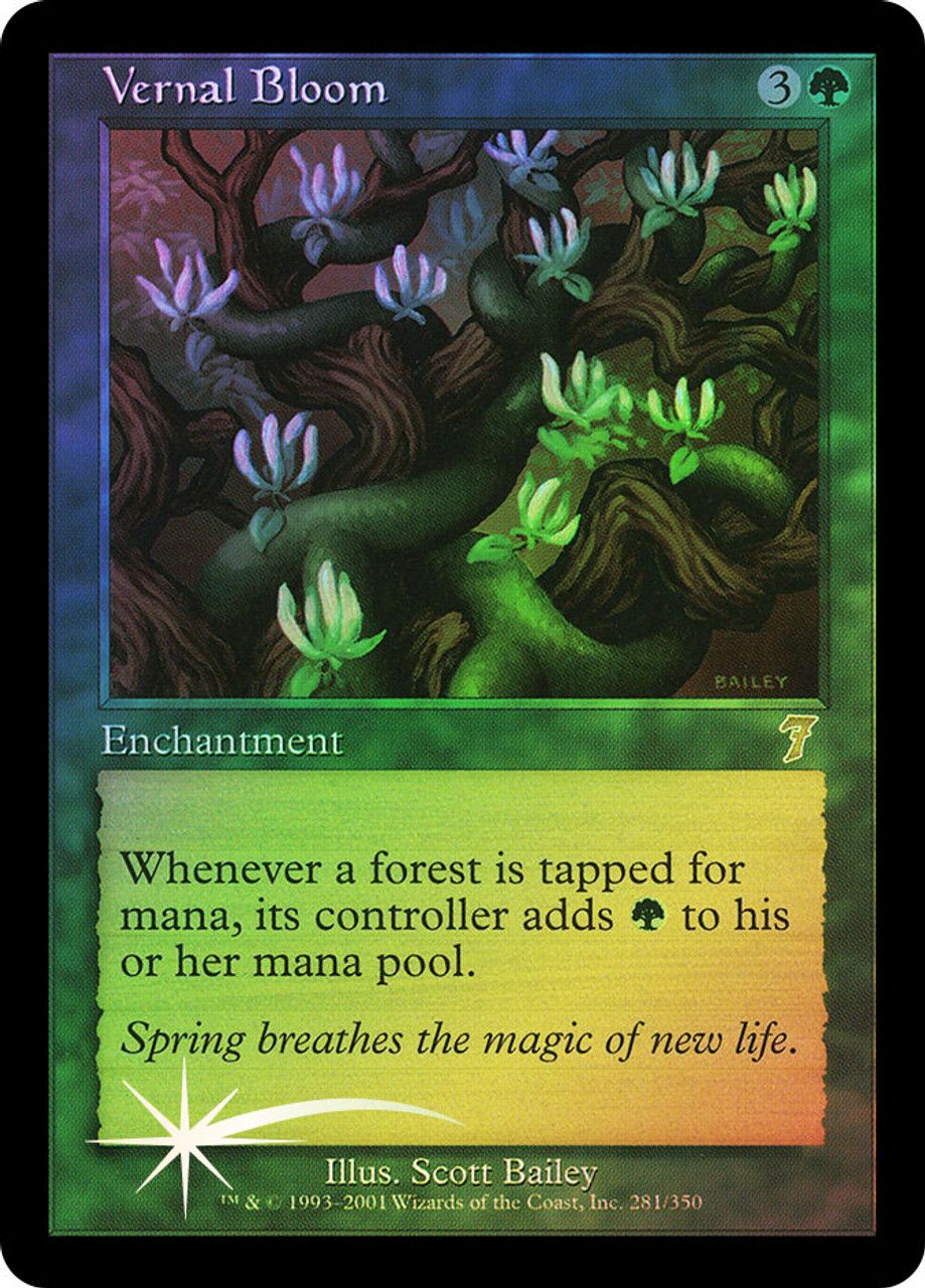 Vernal Bloom (7th Edition - Foil) Trading Card