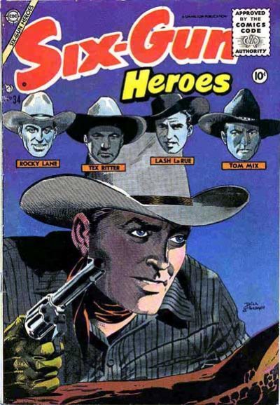Six-Gun Heroes #34 Comic