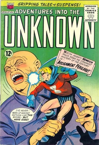 Adventures into the Unknown #160 Comic