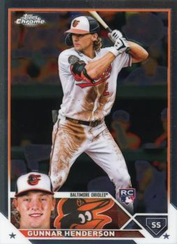 Gunnar Henderson 2023 Topps Chrome #2