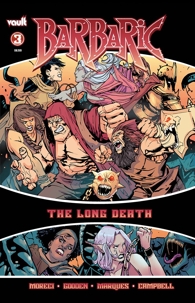 Barbaric The Long Death #3 Comic