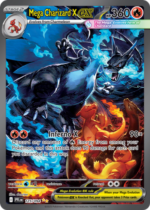 Mega Charizard X ex (125/94) - Phantasmal Flames