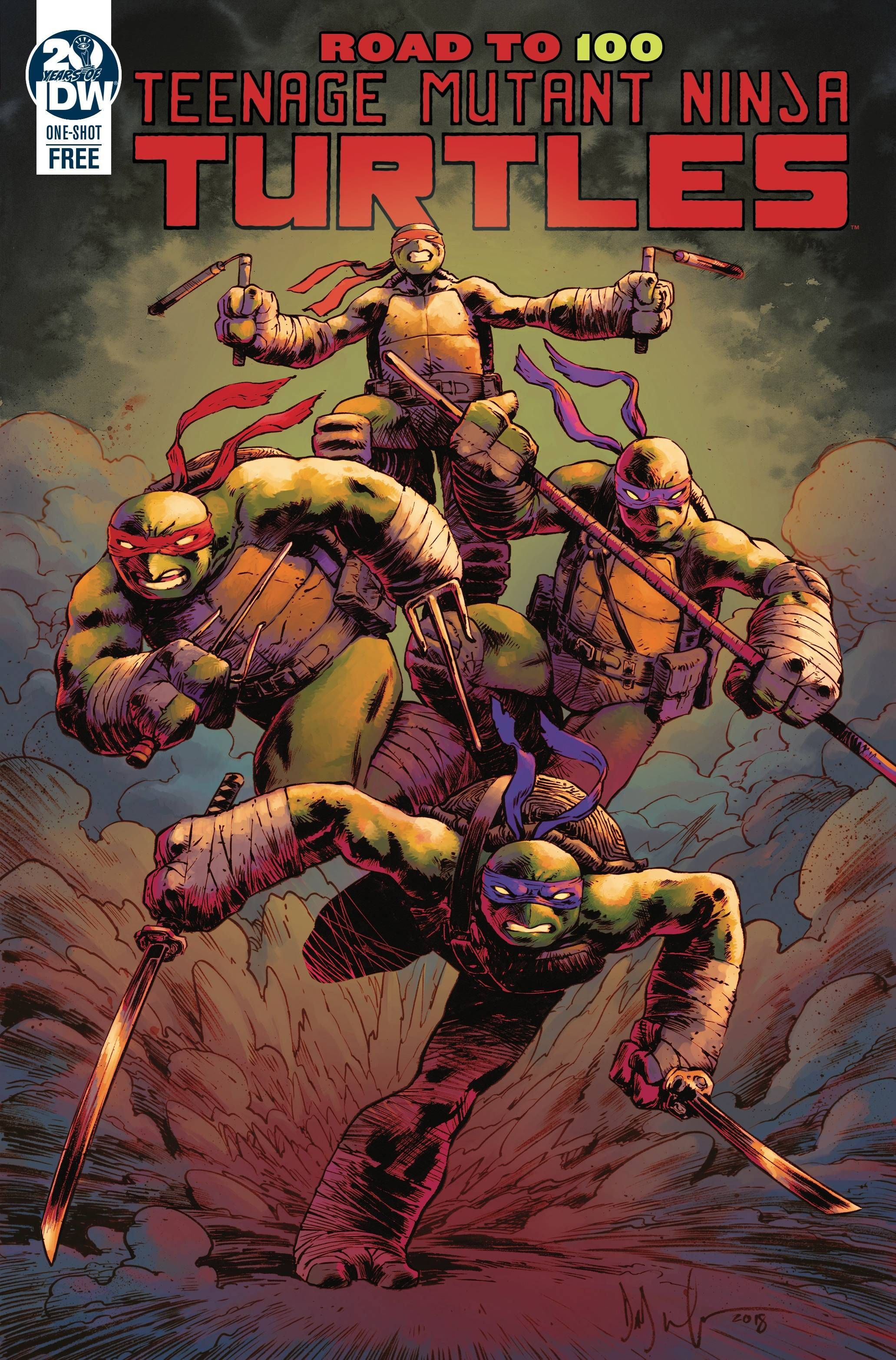 Teenage Mutant Ninja Turtles: Road to 100 #nn Comic