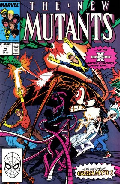 New Mutants #74 Comic