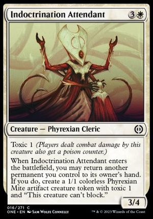 Indoctrination Attendant (Phyrexia: All Will Be One)