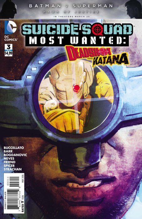 Suicide Squad: Most Wanted - Deadshot / Katana #3 Comic