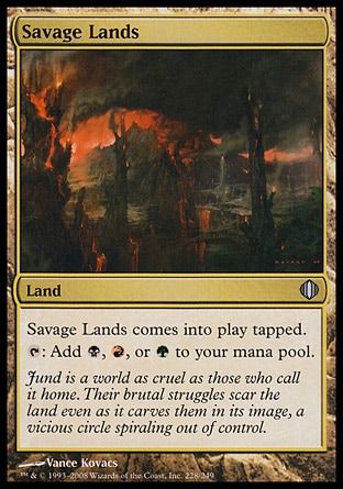 Savage Lands (Shards of Alara) Trading Card