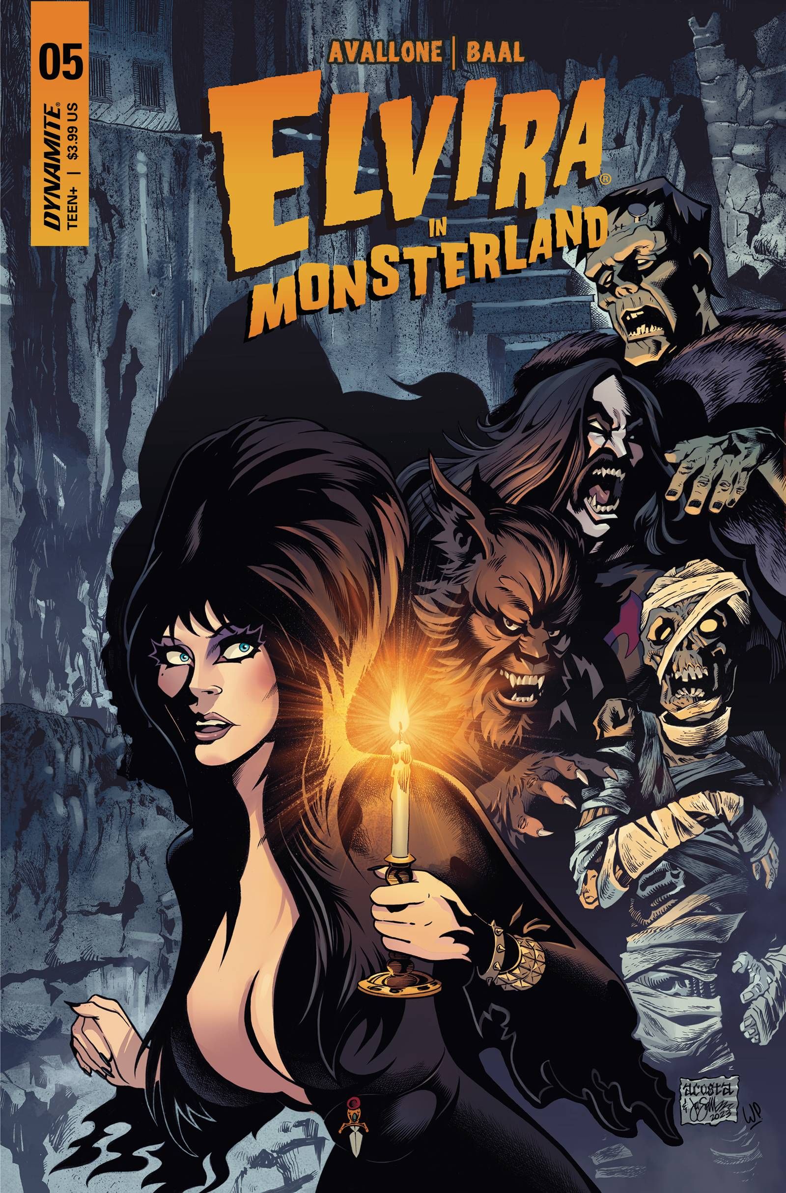 Elvira in Monsterland #5 Comic