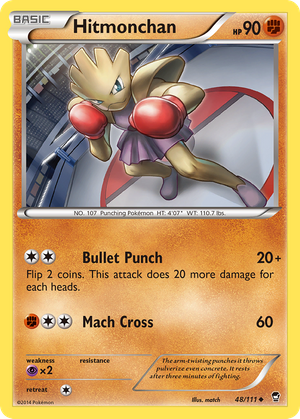 Hitmonchan (48/111) - Furious Fists