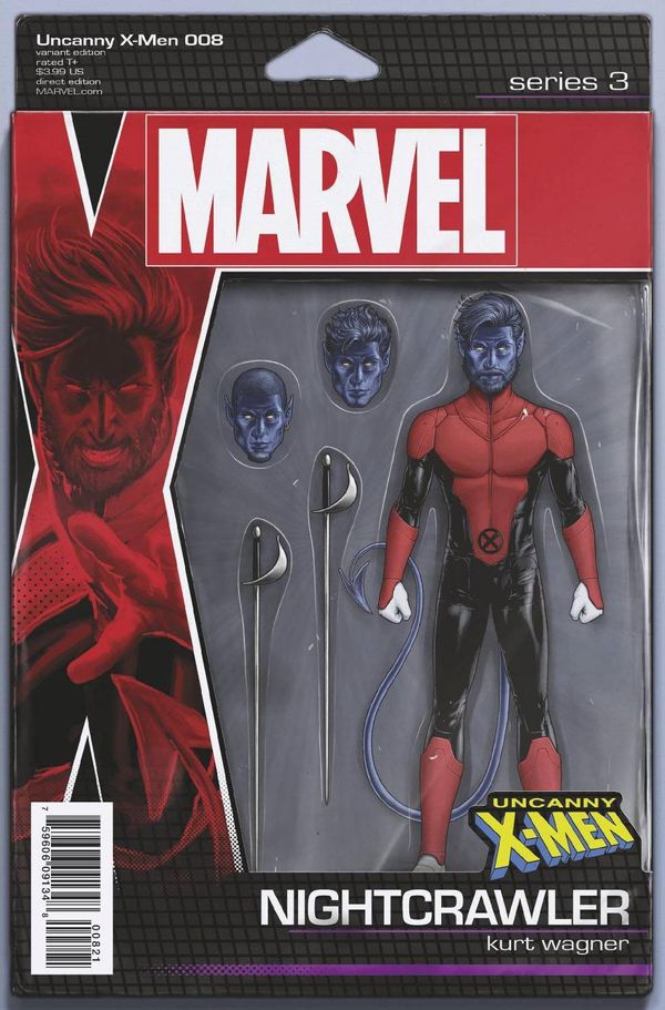 Uncanny X-men #8 (Christopher Action Figure Variant)