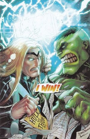 Hulk vs Thor: Banner of War Alpha #1 (Kirkham "Virgin" Edition)