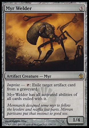 Myr Welder (Mirrodin Besieged) Trading Card